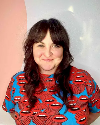 60s Vintage Medium-Length Shag for Ladies 40 and Up