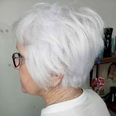 Textured Asymmetrical Cut