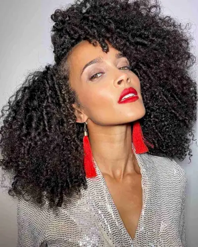 Whitney H Curls for Ladies Over 40 Years Old