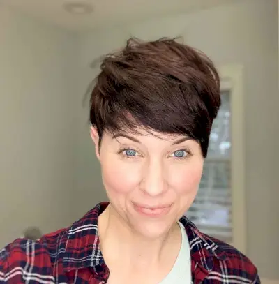 Pixie with Subtle Layers for Thick Hair