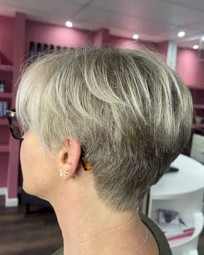 Short Tapered Pixie for Thin Hair