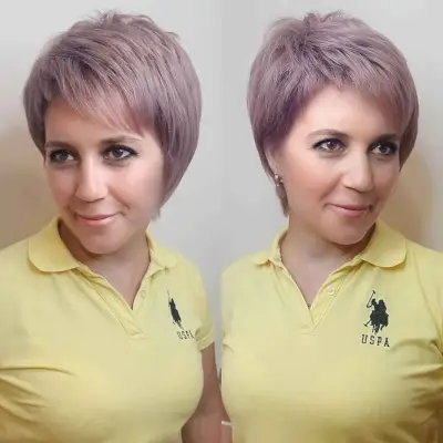 Pixie Crop with Asymmetrical Bangs