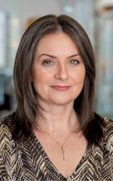 long layered bob for women past fifty