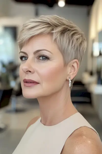 fun and sassy pixie haircut