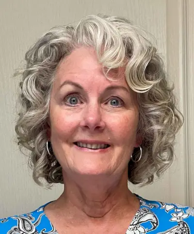 Short Rounded Cut For Curly Hair