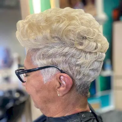 Voluminous Pixie For Black Women