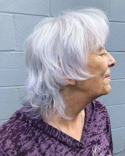 Disconnected Shag Cut for Thin Hair