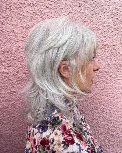 Mullet Wolf Cut with Swoopy Layers