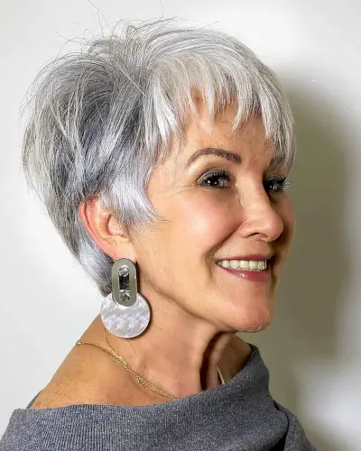 Wash-and-Wear Pixie Hairstyle