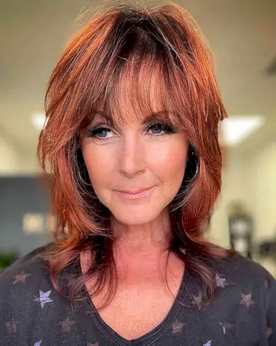 Cowboy Copper Medium-Length Cut for Ladies Over 50