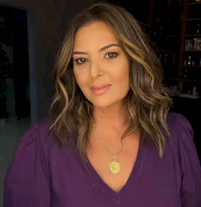 Medium-Length Blonde Balayage for Ladies 50 and Over