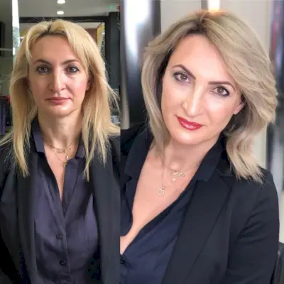 Blunt Cut with Layering 