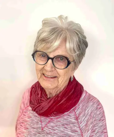 Long Pixie Cut for Women Over 70