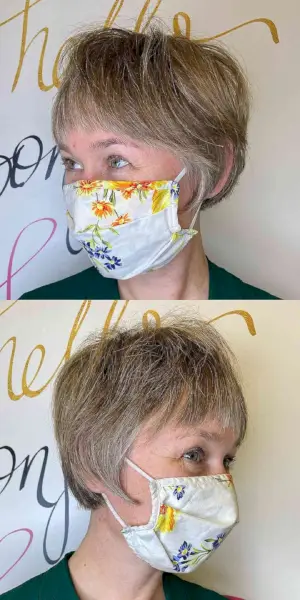 Ear-Length French Bob with Wispy Bangs