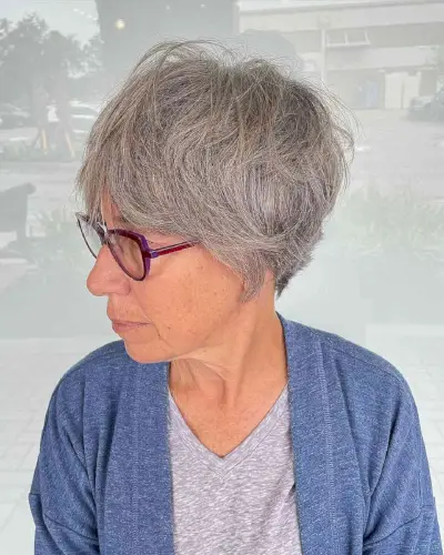 Long Pixie with Shaggy Layers