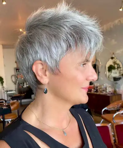 Spiky Pixie Cut for Fine Hair