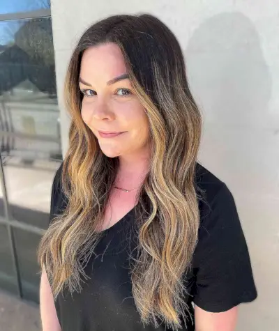 Long Loose Waves for Thin Hair for forty year old women