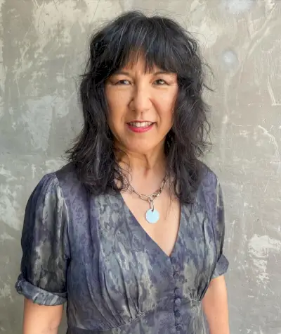 Medium-Length Sassy Shag for Old Women