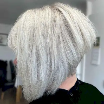 The Short-to-Medium Inverted Bob for sixty year olds