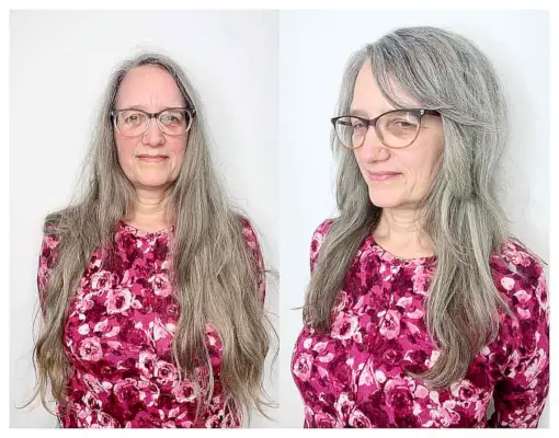 Long Shag Cut for ladies passed 60