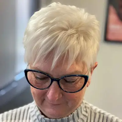 Sassy Pixie for Thinning Hair for ladies over 60