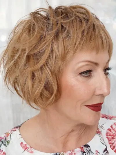 Low-Maintenance Shaggy Bob