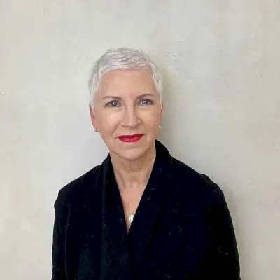 very short white pixie cut haircut for ladies 60 and up