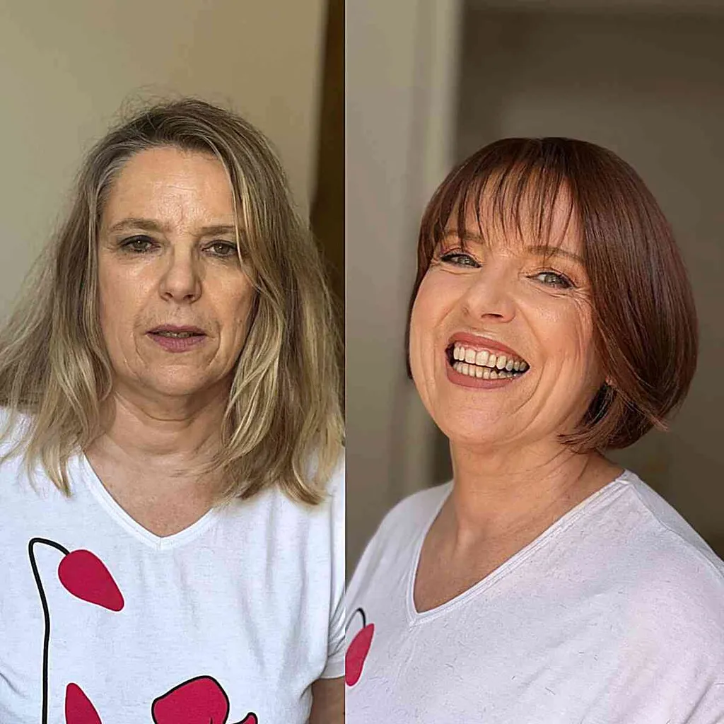 Deze 25 vrouwen van in de zestig bewijzen dat je een pony kunt rocken, ongeacht je leeftijd' title=