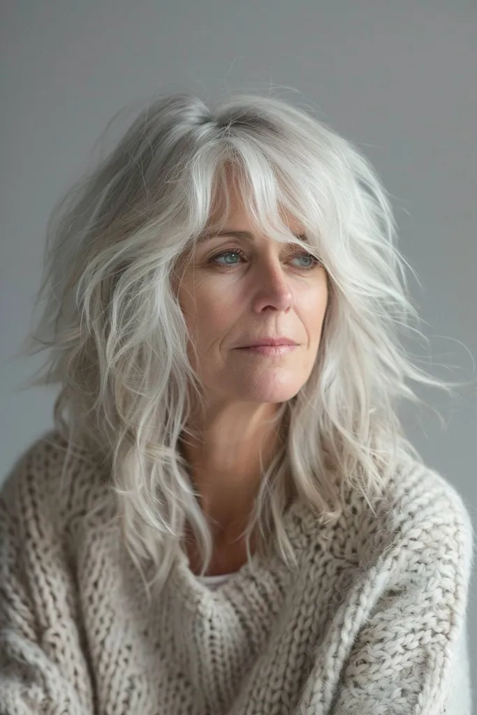 cloudcut vidēji pinkains matu griezums sievietēm pēc 50 gadiem' title=