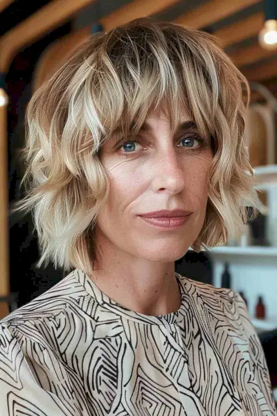 Wash-and-Wear Cut for Wavy, Thick Hair