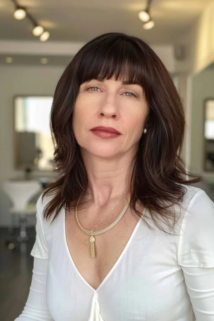 25 schicke mittellange Frisuren, die ältere Frauen im Jahr 2026 absolut hinbekommen