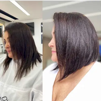 Mid-Length Graduated Cut with Subtle Layers