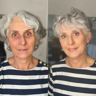 Long Pixie Cut for Women Over 70