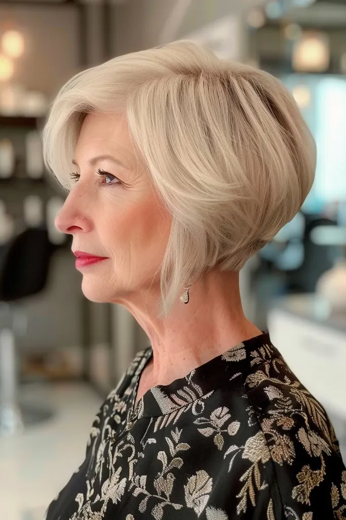 70. gadu iedvesmots ķīlis sievietēm pēc sešdesmit' title=