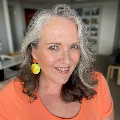 Easy Haircut for Greying Hair for women in their sixties