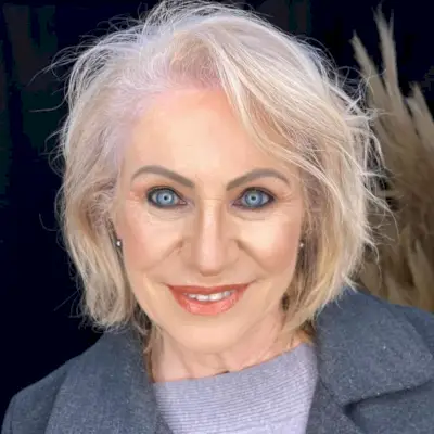 Sassy bob for edgy 60-year-olds