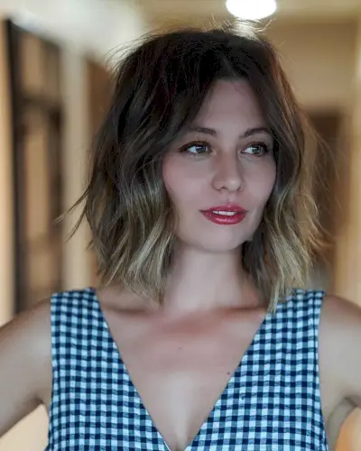 chocolate to toffee ombre hair color