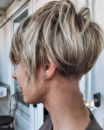 Androgynous Pixie Bob That