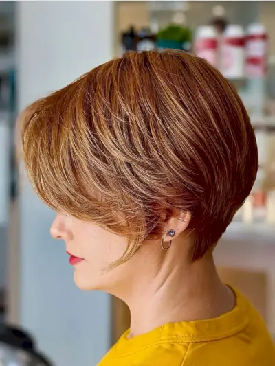 Stacked Pixie Bobbed Hair