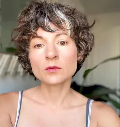 Wavy Pixie Hairstyle for Women Over 30 