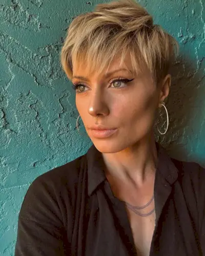 Pixie for Thin, Wavy Hair