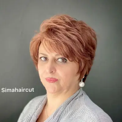 Longer Pixie for Women Over 50 with Wavy Hair