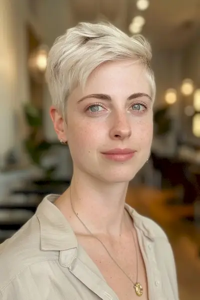 Low-Maintenance Pixie Cut