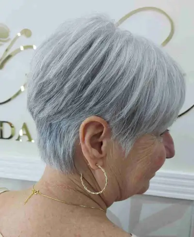Charming Silver Pixie with Layers