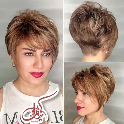 Voluminous Pixie with Layers