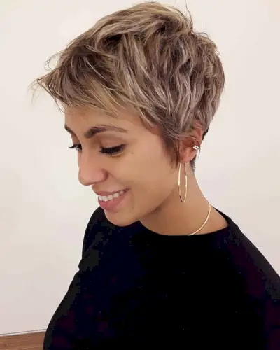 Low-Maintenance Messy Pixie