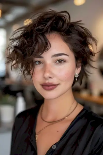 Shaggy Pixie Hairstyle