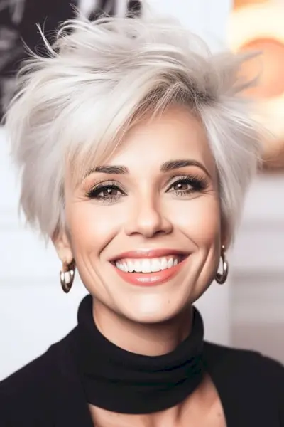 Corte Piecey Platinum Pixie.