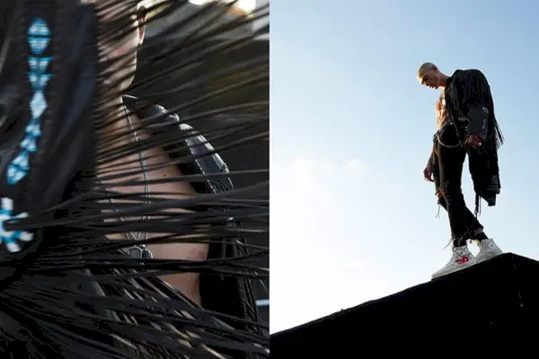 Modelis Evans Lefs atjaunina savu portfolio ar jaunām fotogrāfijām.