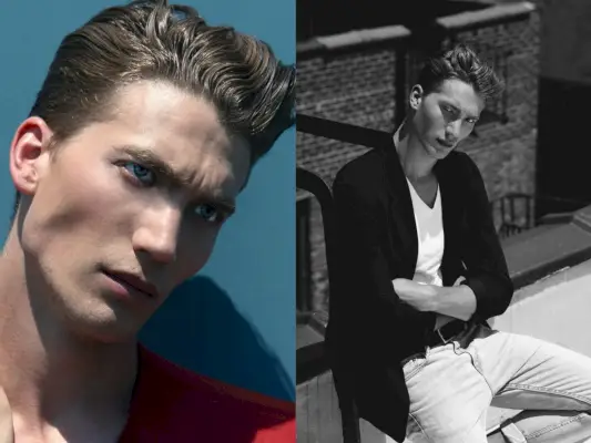 Portrets: Džefs Raiens, autors Askanio Vardans